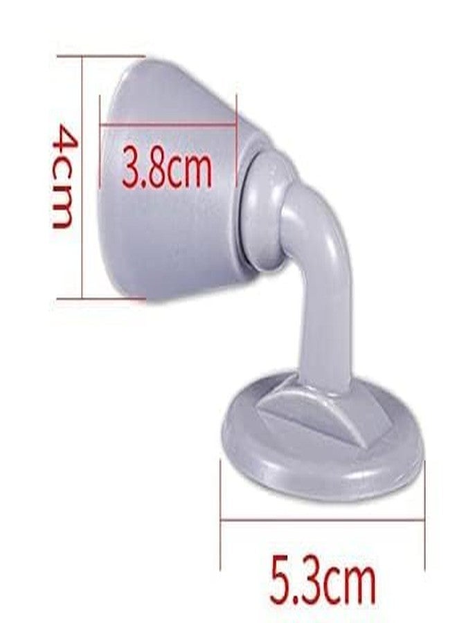 Rexez Door Stopper Floor Holder Anti Collision Door Bumper Strip Rubber Doorstop Wedge 3m Double-Sided Tape Hidden Sticker Floor Mounted Door Stopper (1 pcs) - Image 3